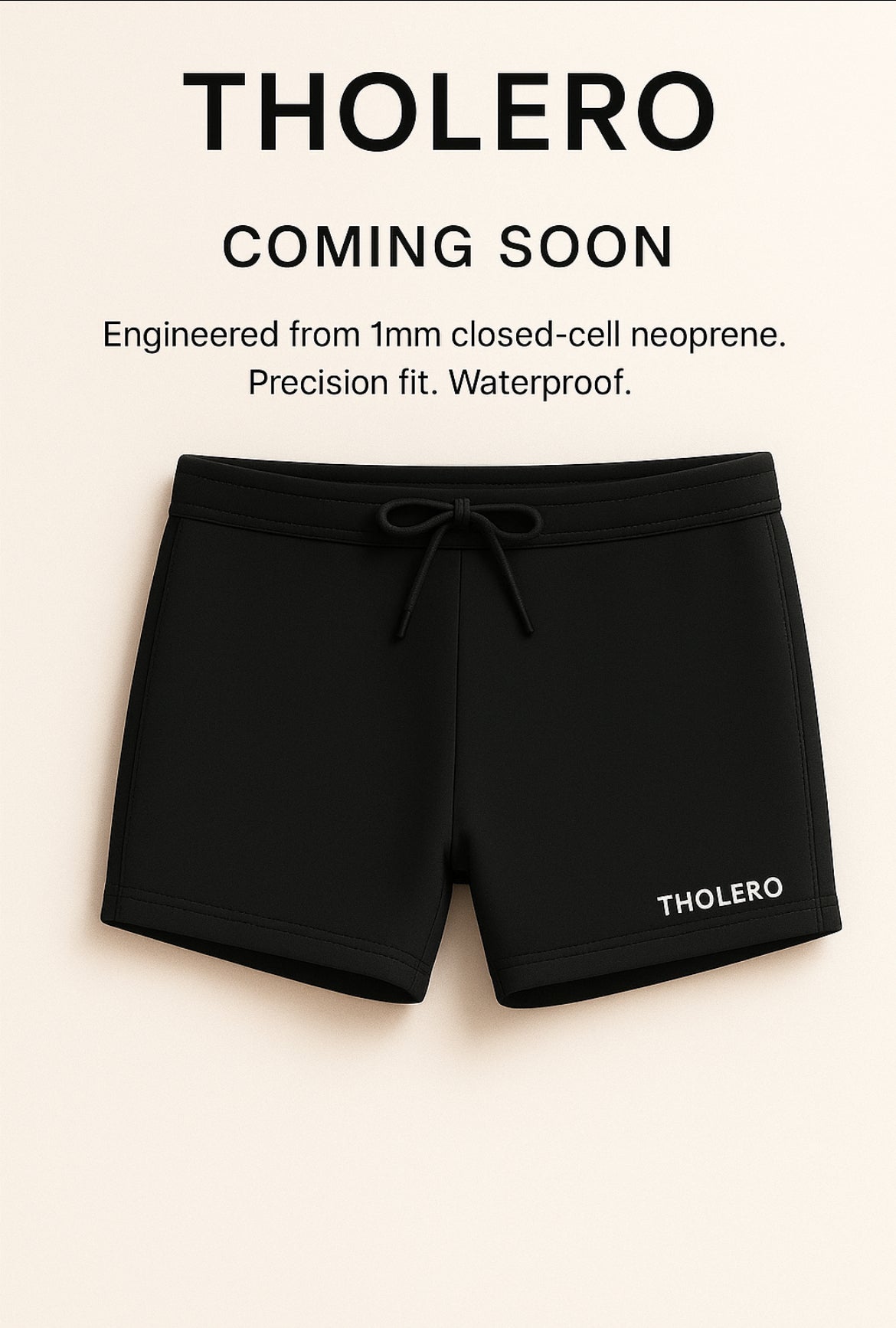 Tholero 1mm Neoprene Swim Trunks- Pre-Order